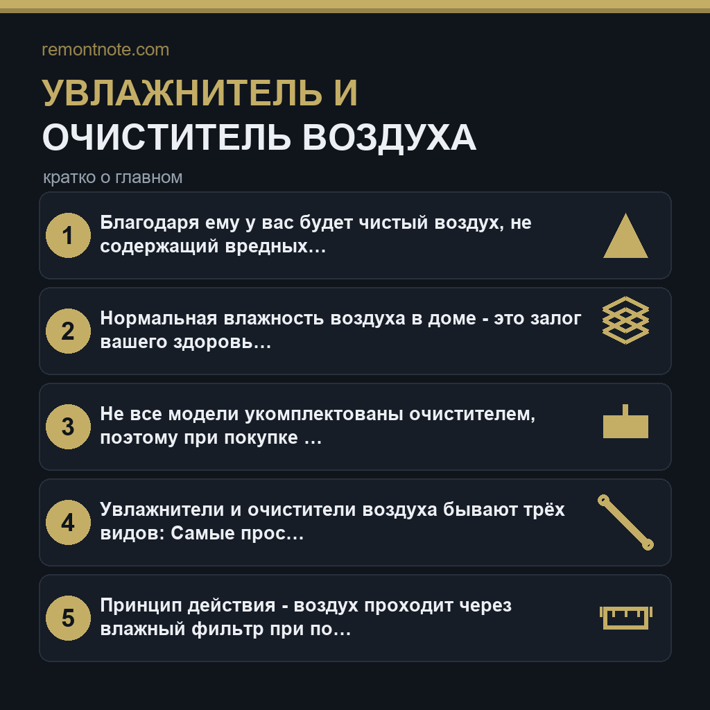 Увлажнитель и очиститель воздуха