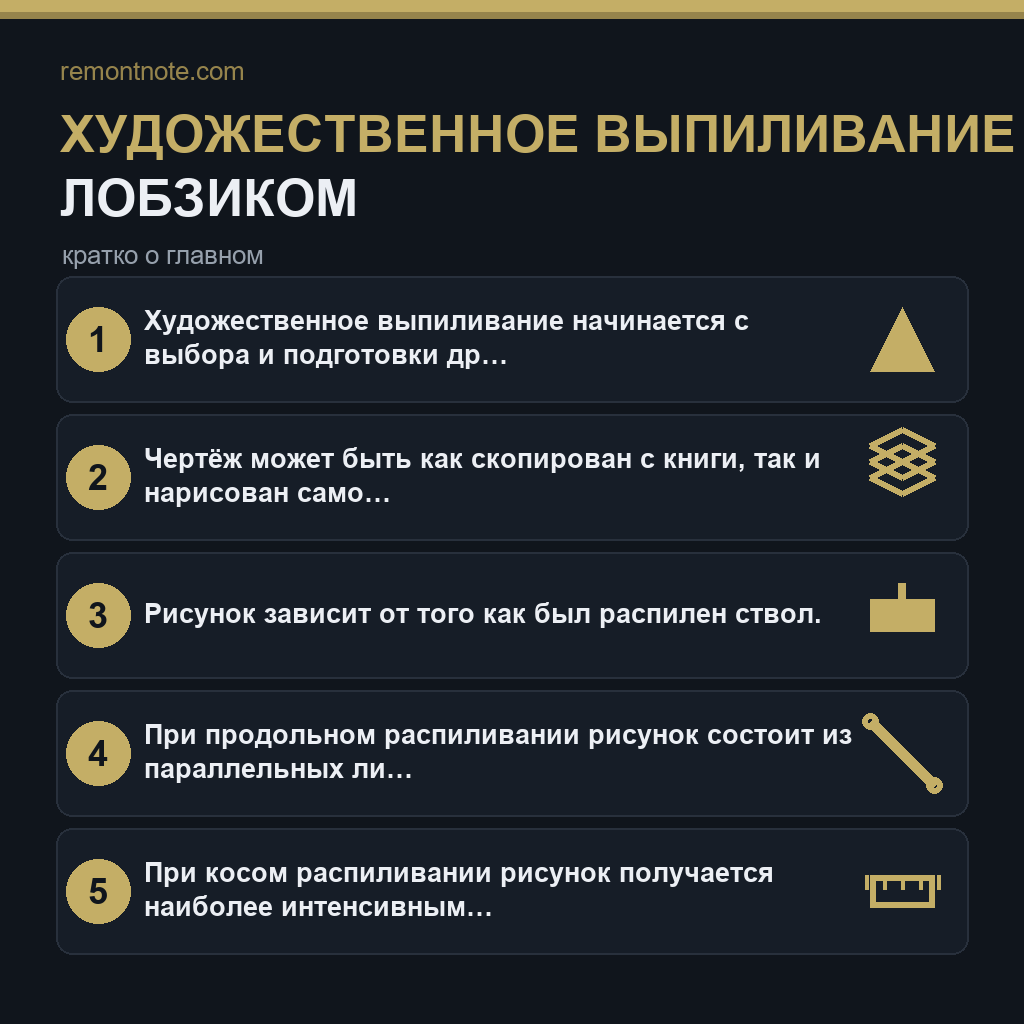 Художественное выпиливание лобзиком