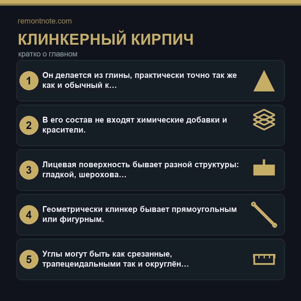 Клинкерный кирпич