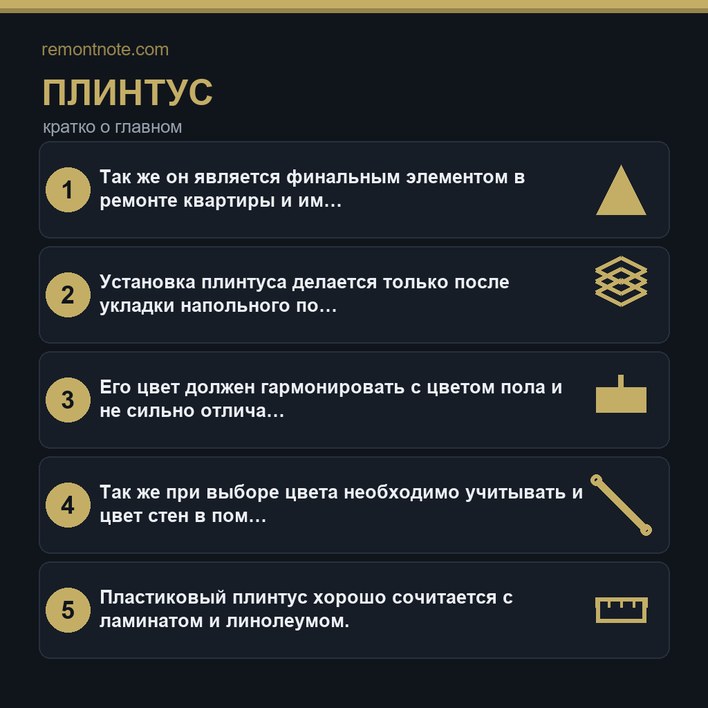 Плинтус